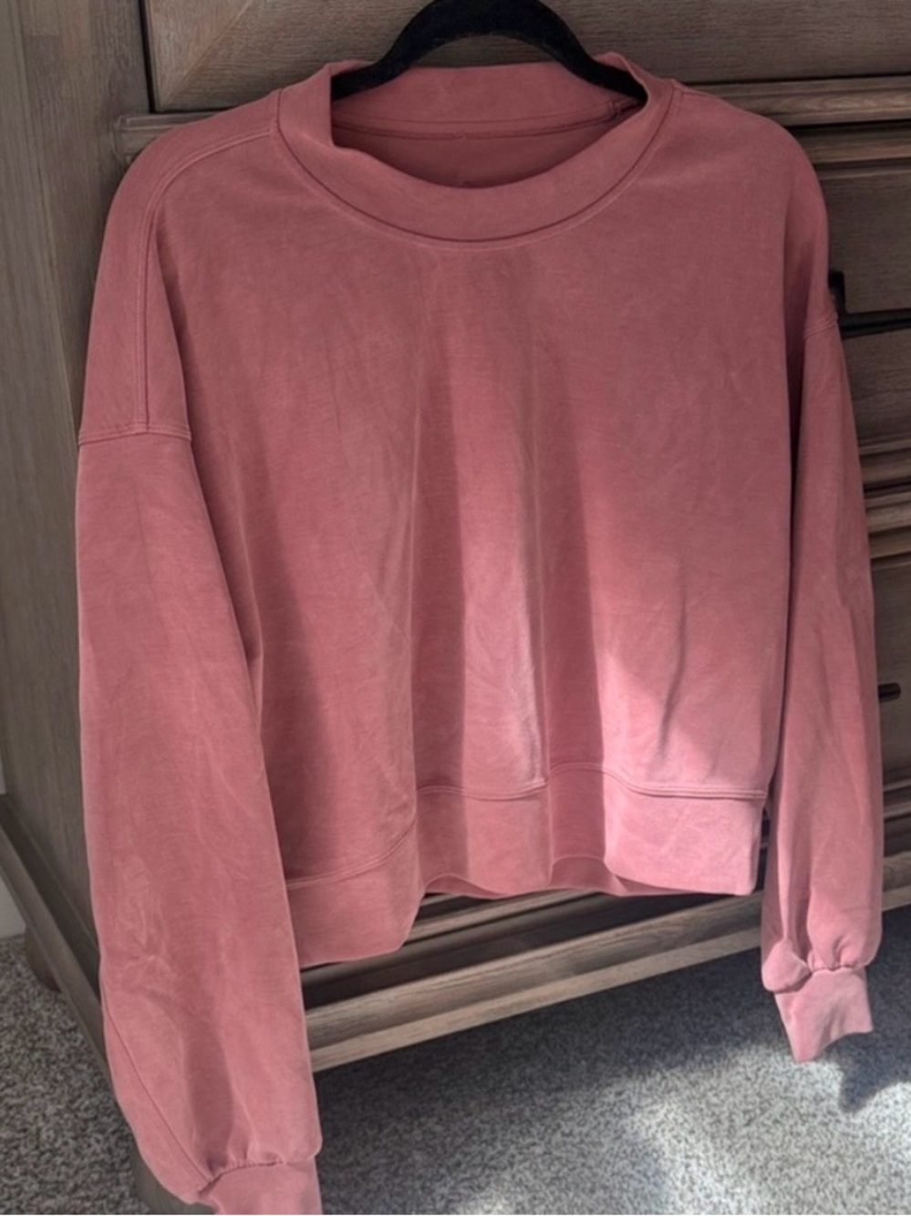 Lululemon Muted Pink Pullover Sweatshirt
